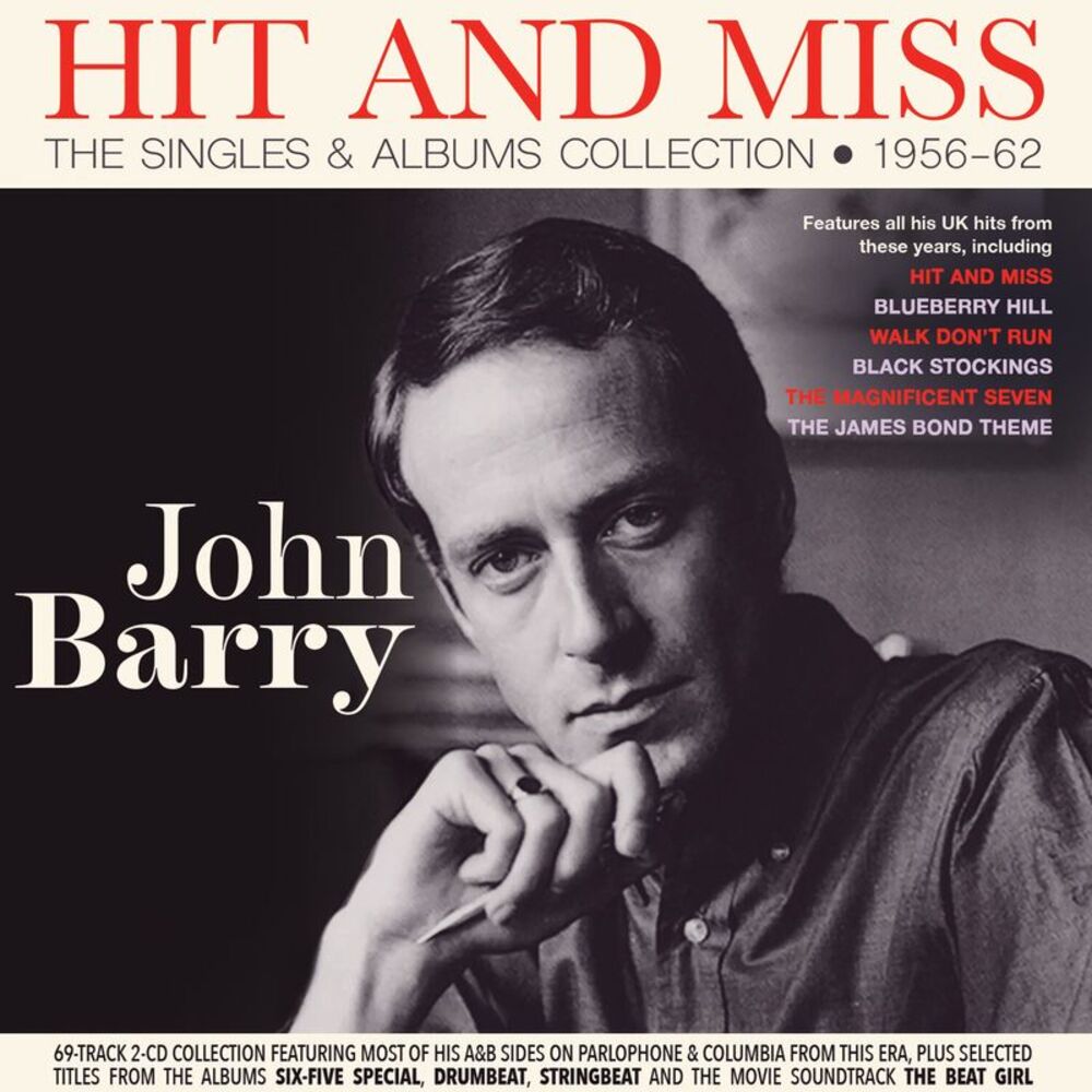 John Barry - Hit And Miss: The Singles & Albums Collection 1956-62  COMPACT
